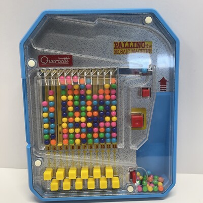 Vintage 1993 Pallino The Mosaic Machine Quercetti Creative Activity Game Toy EUC