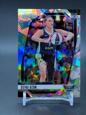 2024 Panini Prizm WNBA Cracked Ice #92 SEVGI UZUN Dallas Wings RC