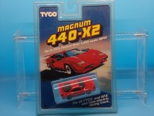 NEW MOC Tyco Magnum 440-X2 Red Ferrari F-40 HO Scale Slot Car