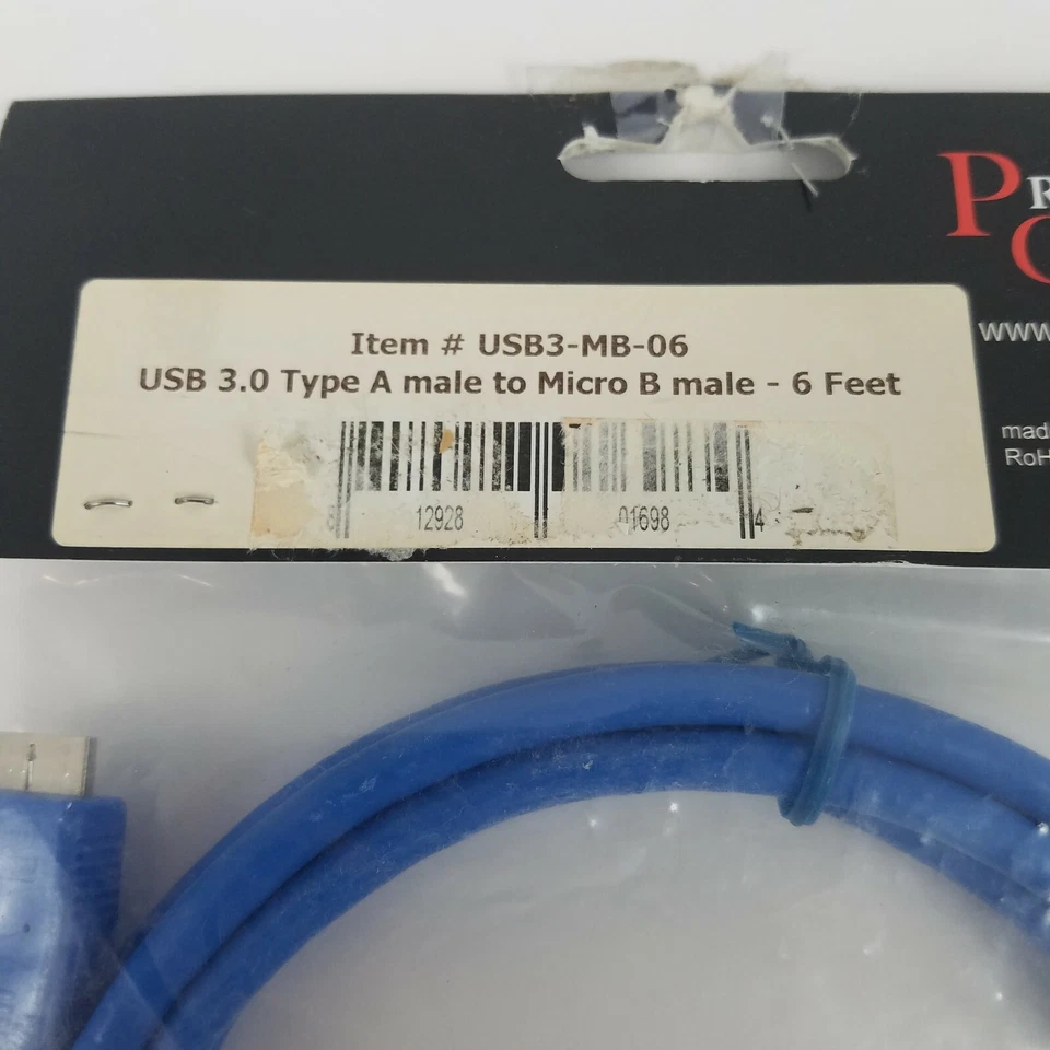 XAVIER USB 3.0 Superspeed Cable USB3-MB-06 - 6 Ft - BRAND NEW - Image 4 of 4