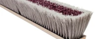 Magnolia Brush #3536 36" Coarse BrownPlastic Center/SilverFlagged Plastic Broom