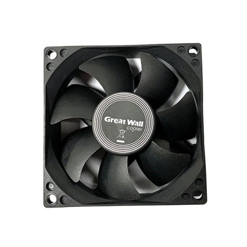 Silent Fan for Computer Cases Chassis Cooling Fan Hydraulic Bearing (8cm) - Photo 7/11