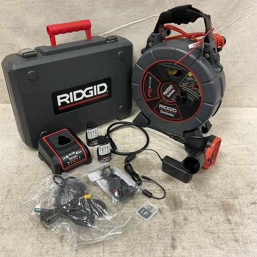 RIDGID 40798 Pipe Inspection Camera Reel SeeSnake® microREEL 100' Lg