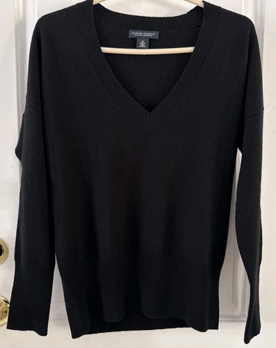 Banana Republic 100% Italian Cashmere Sweater Womens M V-Neck Preppy City