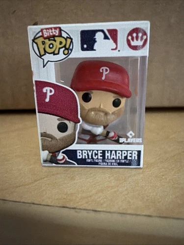 2026 Topps Series 1 Super Box Funko Bitty Pop! Bryce Harper Phillies