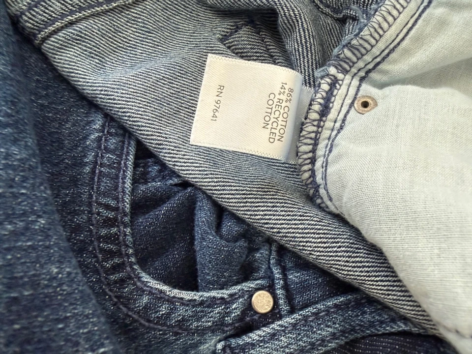 Pantalones de mezclilla para mujer J. Jill Pure Jill relajados al tobillo XLPetite Foto 4 de 4