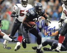 Mack Strong Autographed Signed 8x10 Photo Seattle Seahawks MCS Holo #63510