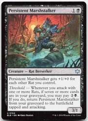Persistent Marshstalker - 104 - Uncommon - Bloomburrow