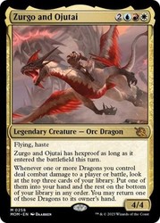 Zurgo and Ojutai - March of the Machine #258 Mythic Rare
