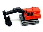 Matchbox Lesney Superfast 32 Atlas Excavator I bright red, charcoal base, mint!