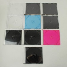 Lot of 10 CD/DVD Jewel Cases