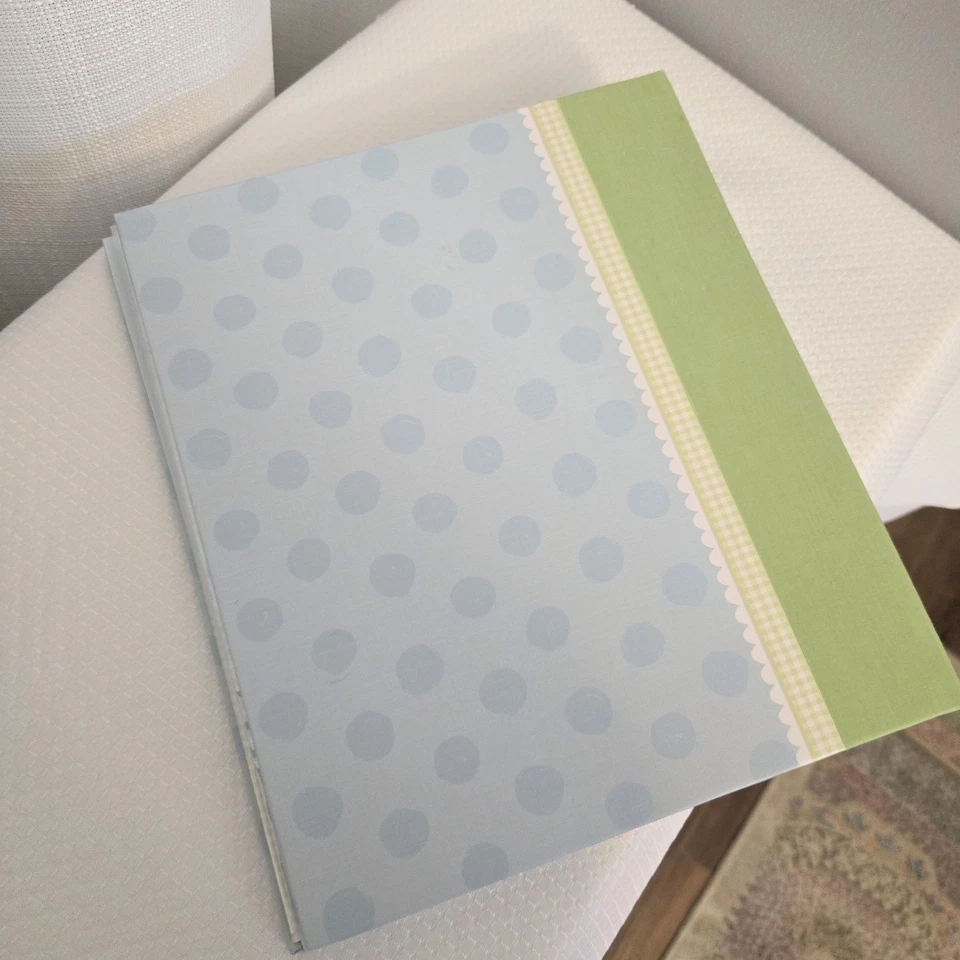 Hallmark Memory Book Five Year Boy Baby 68 Pg Photo Written Memories Unused - Image 3 of 4