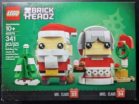 🎅 LEGO 40274 SANTA & Mrs. Claus & LEGO 40106 Elves TOY WORKSHOP NEW SEALED 🎅