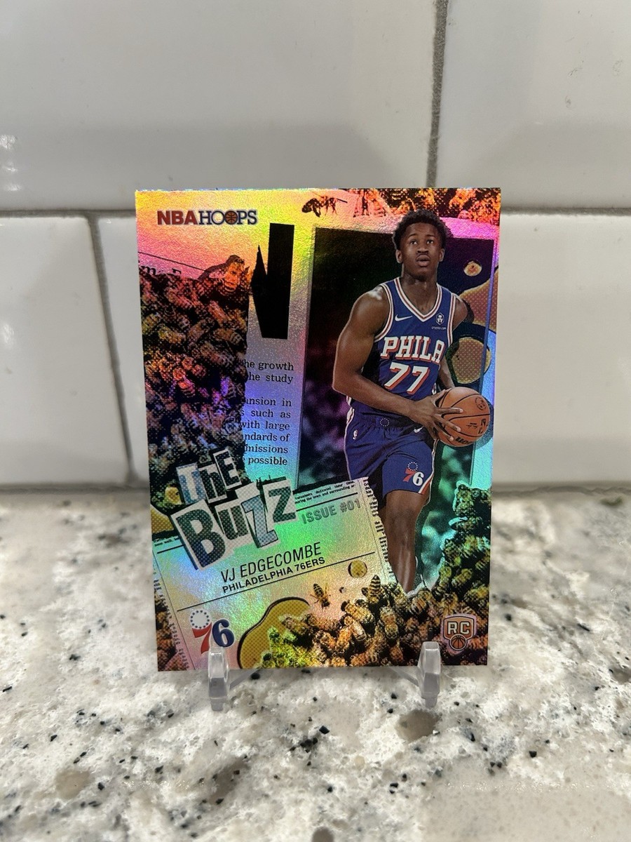 2025-26 Topps NBA Hoops VJ Edgecombe The Buzz Rookie Card #TB-3