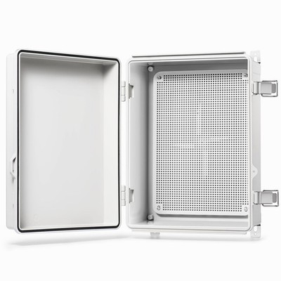 Outdoor Electrical Box, 14.6''x10.6''x5.9'' Waterproof Junction Box IP67 Plastic...