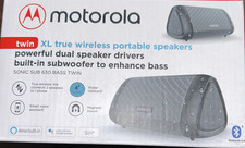 Motorola Sonic Sub 630 Bass Twin Xl New