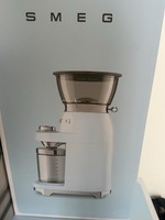 Smeg Coffee Grinder in White