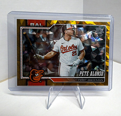 Topps 2026 Series 2 Pete Alonso Orioles #400 Orange Diamante /50 Color Match
