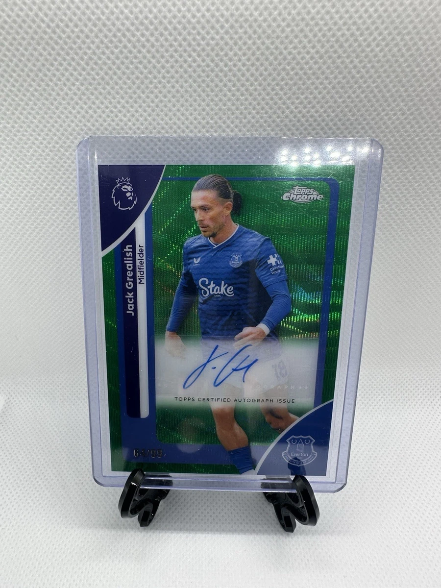 2025-26 Topps Chrome Premier League - Jack Grealish #CA-GR for