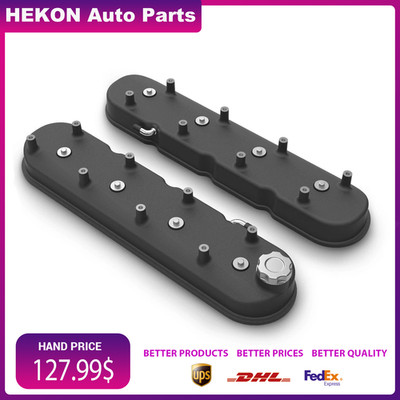 241-112 Engine Valve Covers Black Fit For GMC Chevy Cadillac LS1 LS2 LS3 LS6 LS7