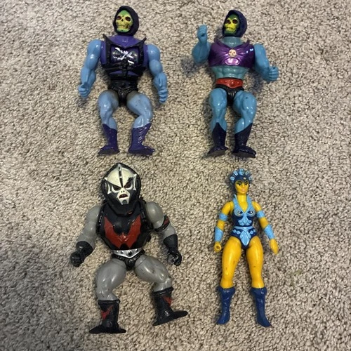 Vintage MOTU He-Man figure lot MASTERS OF THE UNIVERSE Mattel 1980s