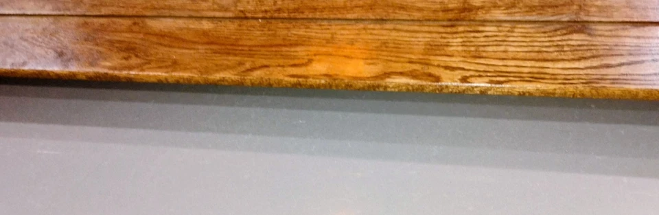 Solid Oak Wooden Coat - Hall Rack with Shelf Heart Cut Out - Image 3 of 4