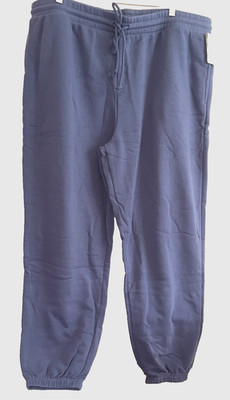 Grayson Threads Women's Plus Size 2x Jogger Blue Sweatpants w Pockets NEW