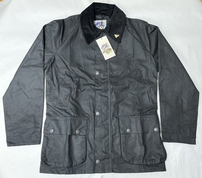NWT John Partridge Womens Black 5220 Landowner 4oz Wax Cotton Jacket Size S $289