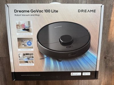 Dreame GoVac 100 Lite Robot Vacuum & Mop LiDAR WiFi Alexa Google New BNIB