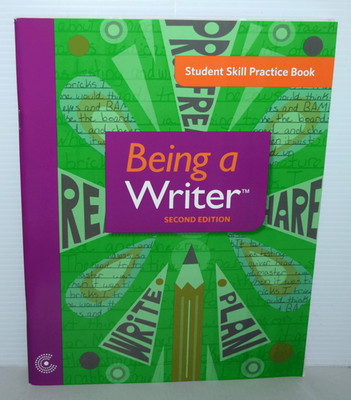 Being a Writer 2nd Ed Student Skill Practice Book  Grade 2 New FREE SHIPPING !!!