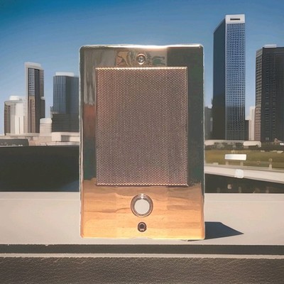NuTone  NDB300BB Bright Brass Door Speaker for NM-Series Radio-Intercom Systems