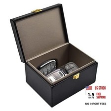Faraday Box Key Fob Protector, RFID Signal Blocking Box, Faraday Box 5-8 Keys