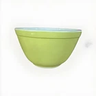 Vintage Pyrex 401 Yellow Nesting Mixing Bowl 1 1/2 Pint