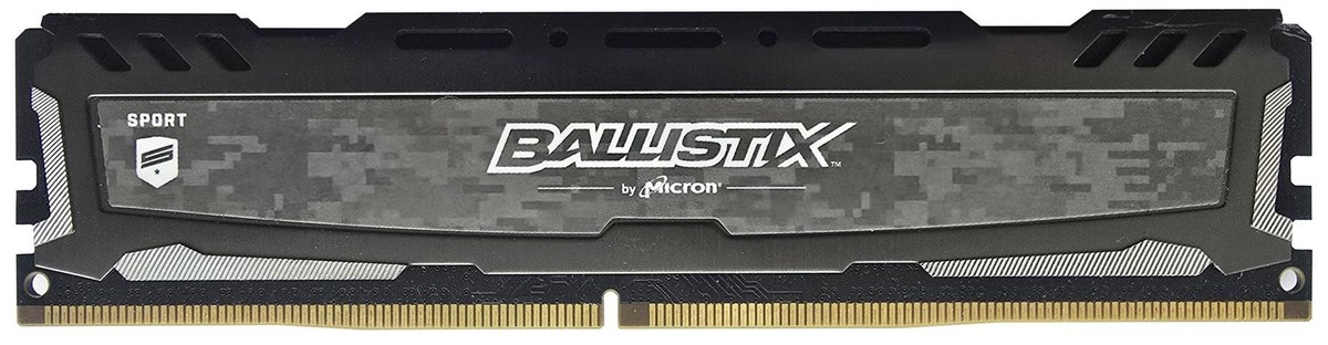 Crucial BALLISTIX 8GB DDR4 2400MHz Desktop Gaming Memory RAM