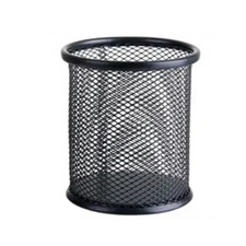 Desk Tidy Mesh Pen Pot Holder Pencil Stationery Office Organiser Storage Case