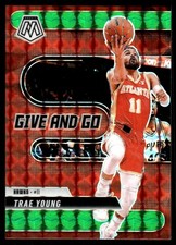 Trae Young 2024-25 Panini Mosaic #8 Hawks Insert ? SEE SCAN! FREE SHIP