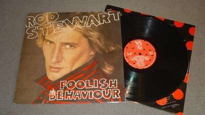 Rod Stewart - Foolish Behaviour - Riva  RVLP 11 UK 1980 Original Inner - VG+