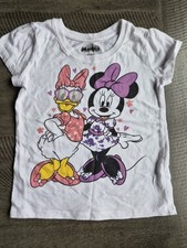 Vintage Y2k Walt Disney Minnie Mouse Daisy Duck Tshirt 5t