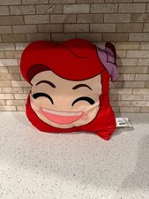 Disney Emoji Little Mermaid Laughing Ariel Pillow
