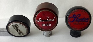 3 Old Beer Tap Knobs Standard (PA) Schmidt's (PA) and Stanton (NY)