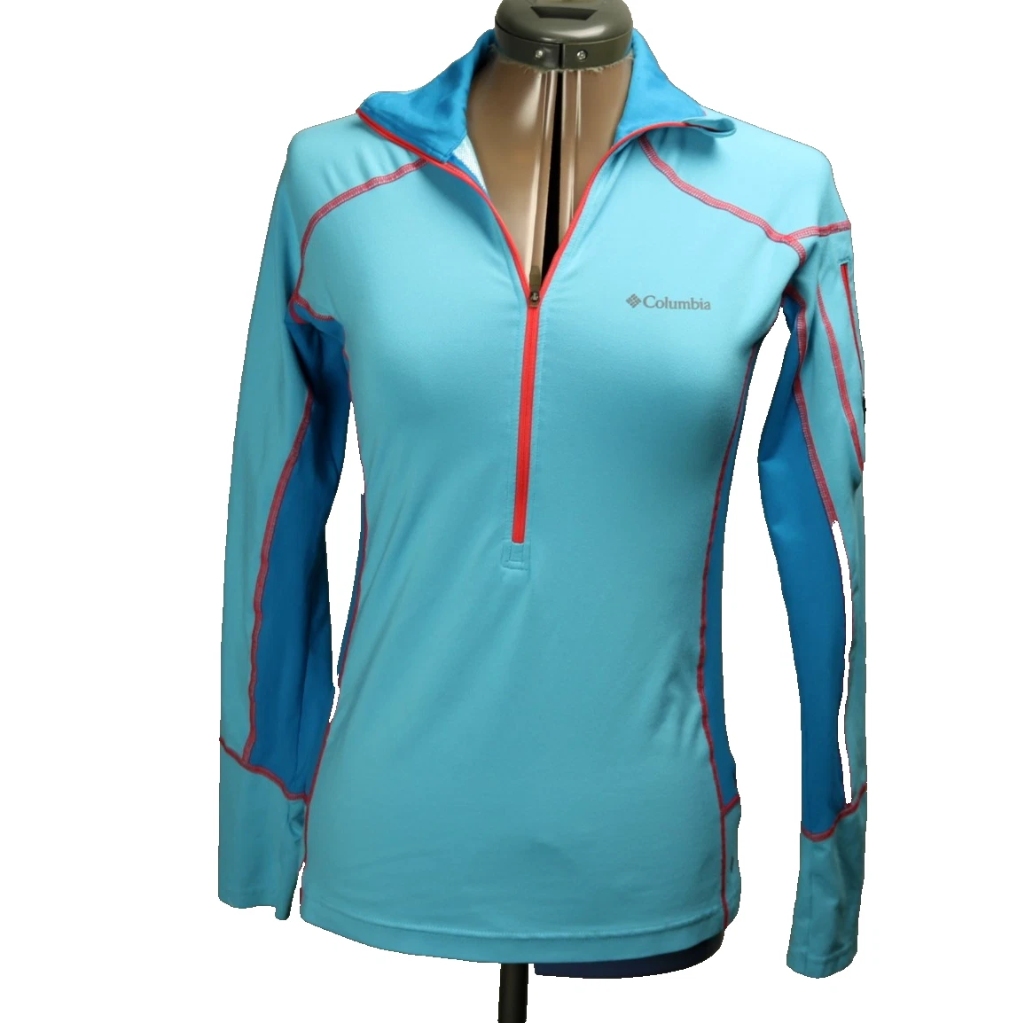 Columbia Omni-Heat Base Layer Top 1/2 Zip Long Sleeve, Sleeve-Zip-Pocket Blue S
Opens in a new windo