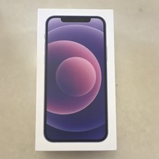 BOX ONLY Apple iPhone 12 Purple Original Box Accessories