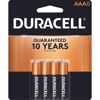 Duracell Coppertop Batteries AAA 8 pk.