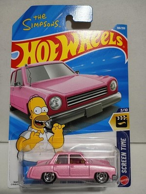 HOT WHEELS  ''THE SIMPSONS FAMILY CAR'' 2026 E case (3/10) SCREEN TIME *NIP