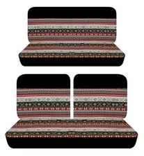 Fits 1958 to 1969 Rambler American 2 door Front 50-50 top and Rear seat covers