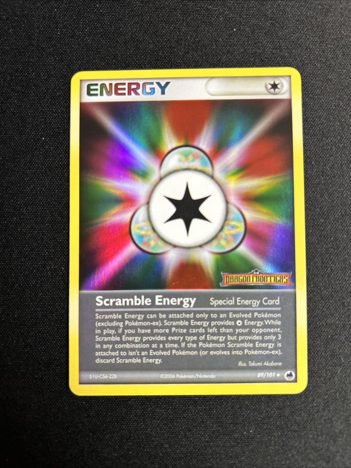 Scramble Energy 89/101 Dragon Frontiers Reverse Holo NM