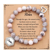 Sister Bracelet, Sisters Gifts for Women, Christmas Stocking Stuffers for Women