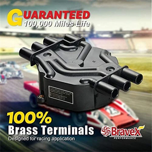 S10 Rotor Kit Blazer DR475 Distributor Cap V6  Vortec Jimmy Express  Safari - Image 3 of 4