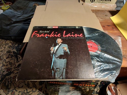 1C. FRANKIE LAINE "Torchin'" LP CS-8024 Stereo, NM/VG+. CLEAN CLEAN CLEAN