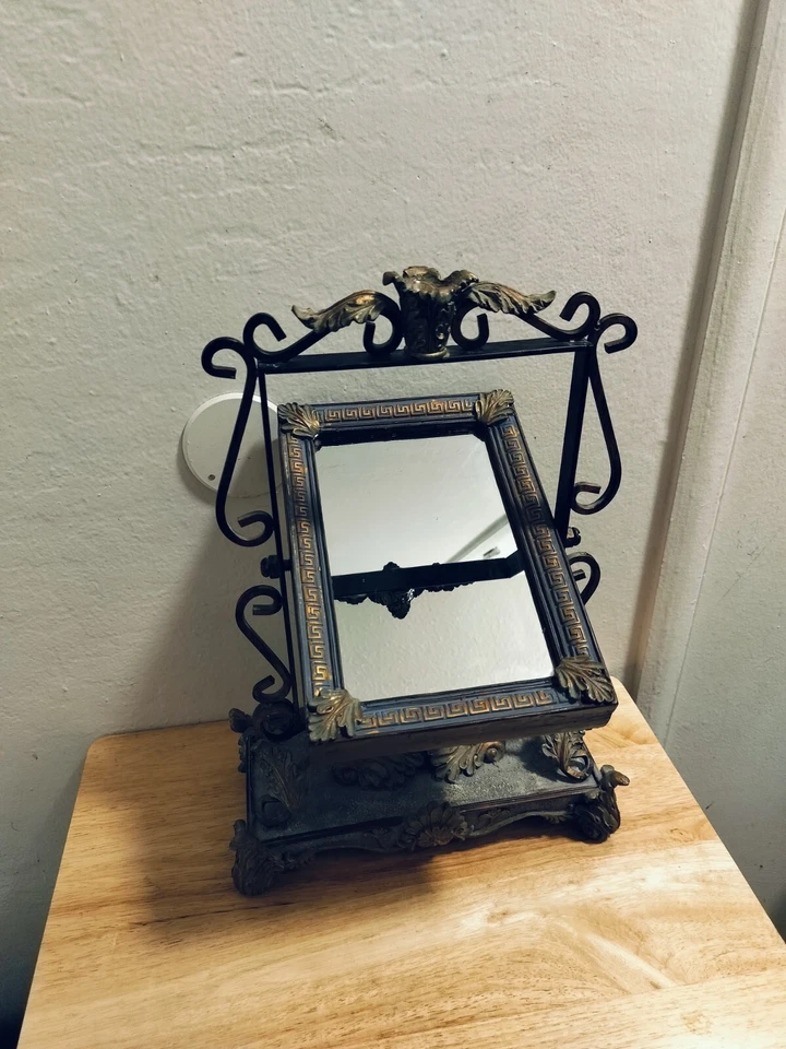 Stunning Vanity Mirror Home Decor Table Top Bureau Mirror 17" x 11" x 5.25" - Image 3 of 4